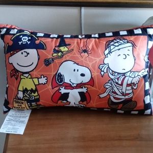 Snoopy Halloween pillow
